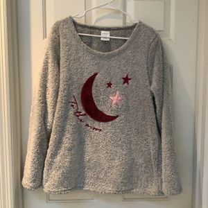 NWOT To The Moon Plush Sweatshirt XL